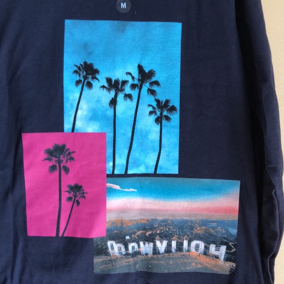 Champion Hollywood Sign Long Sleeve Pacsun M - Picture 2 of 6